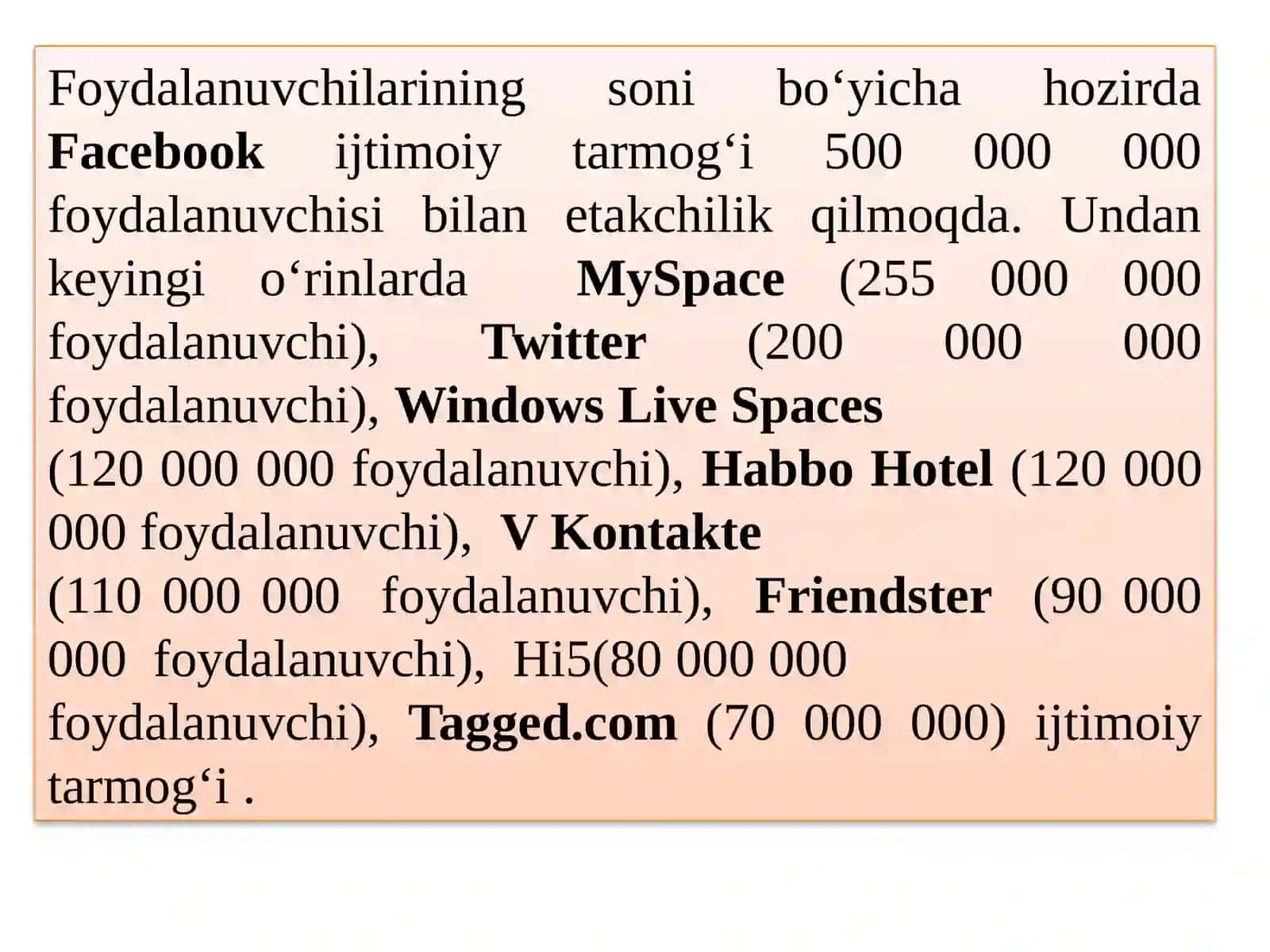 MEDIA MAYDON TUZILISHI VA TA`SIRI 2