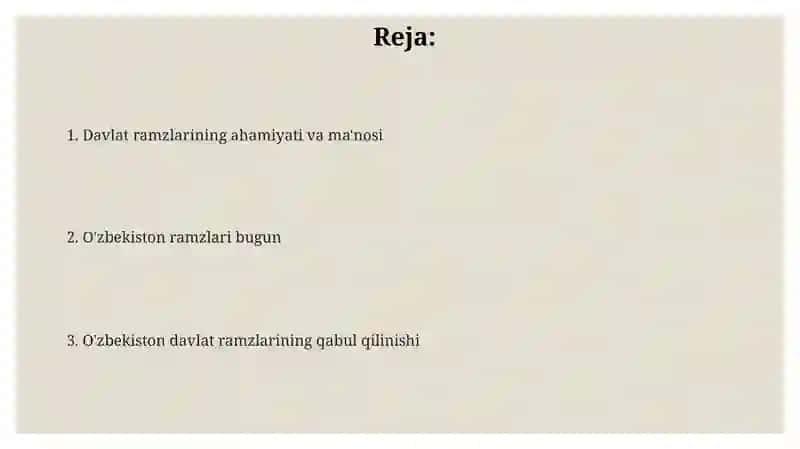 Oʻzbekiston davlat ramzlarini qabul qilinishi 2