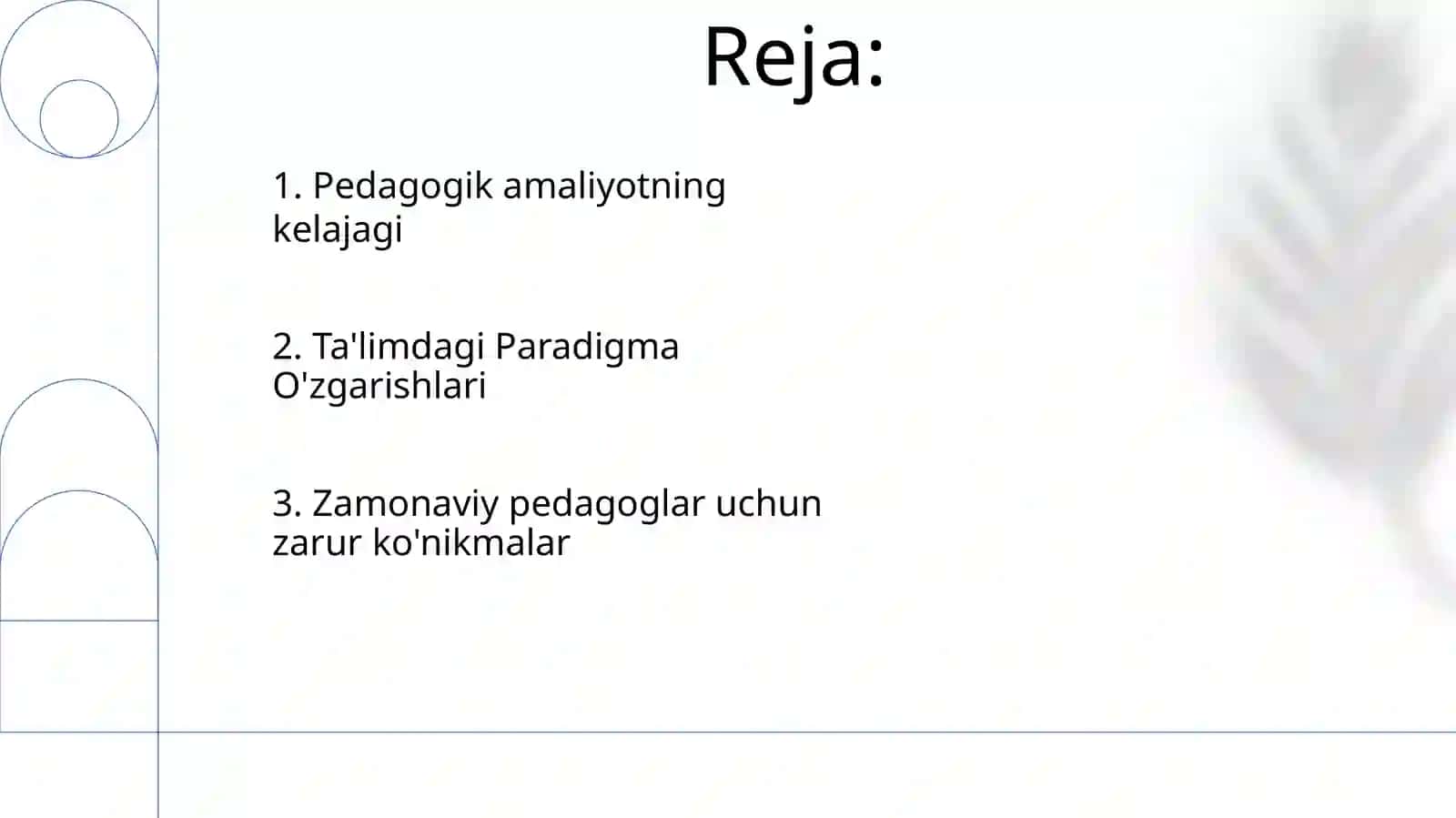 Zamonaviy pedagogika kasbi va unga qoyilgan talablar 2