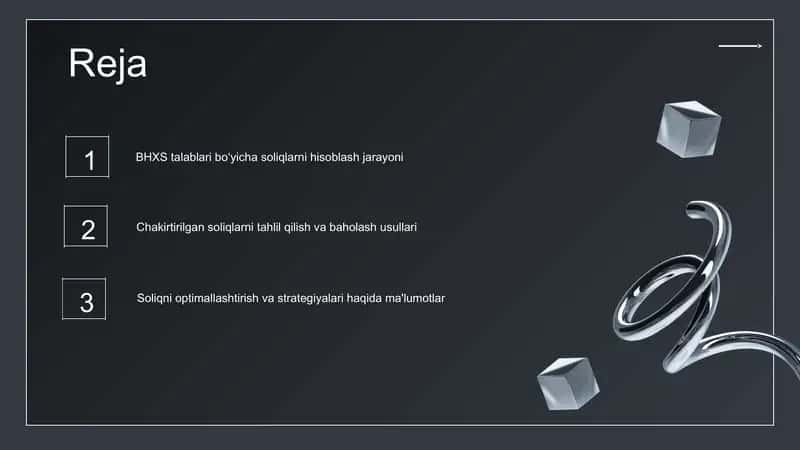 12-sonli foyda soliqlari BHXS talablari bo‘yicha kechiktirilgan soliqlarni hisoblash tarkibi 2