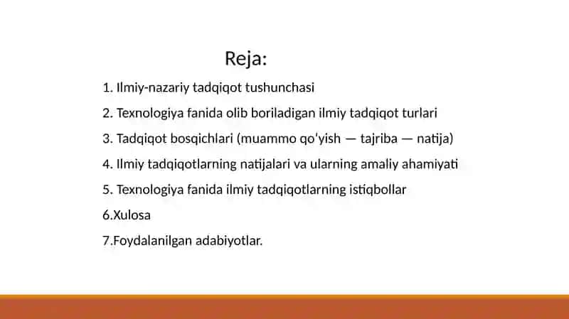 Texnologiyafanidailmiy-nazariytadqiqotlar 2