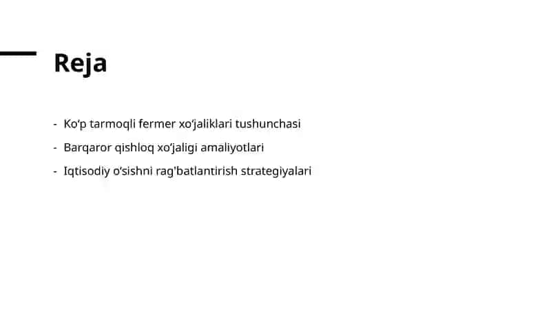 Koʻptarmoqlifermerxoʻjaliklarfaoliyatini tashkil etish va rivojlantirishyoʻllari 2