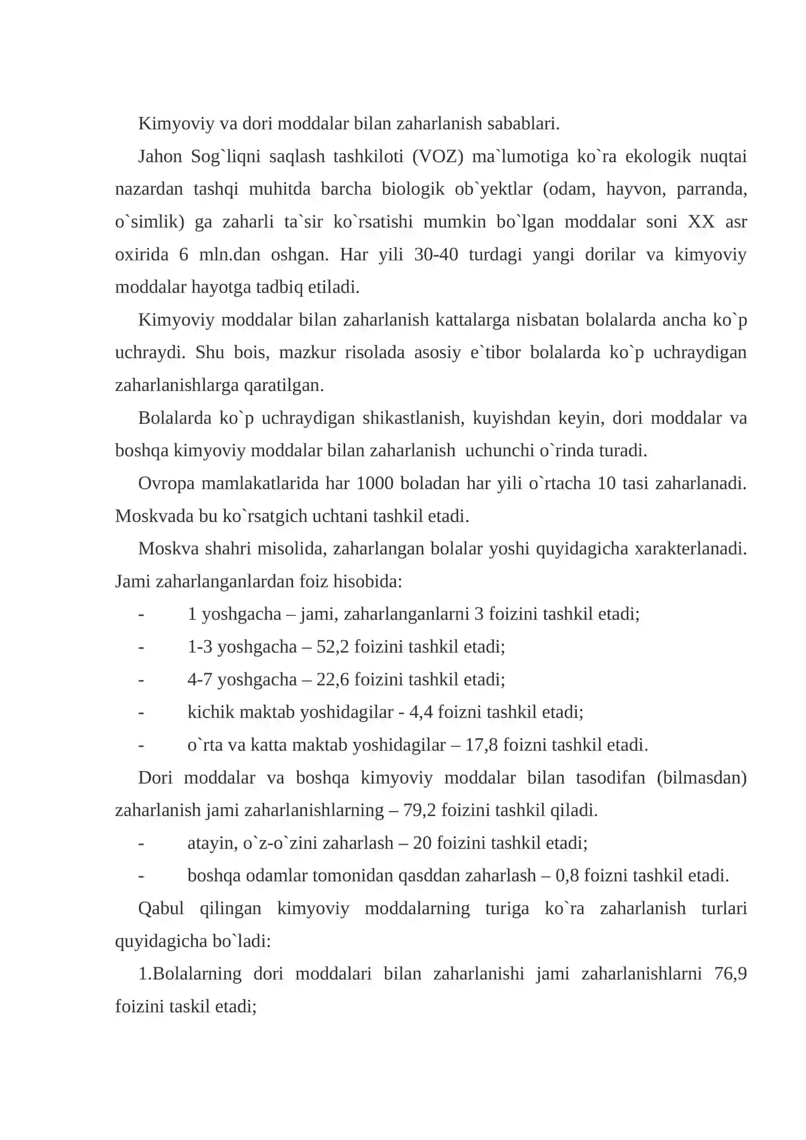 Kimyoviy va dori moddalar bilan zaharlanishda tibbiy yordam 2
