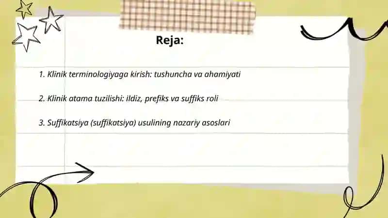 Klinik terminologiyaga kirish 2