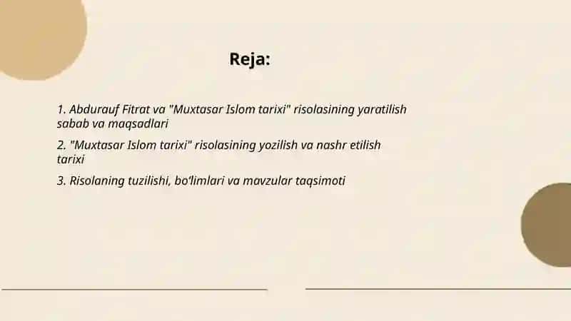 Muxtasar Islom tarixi 2