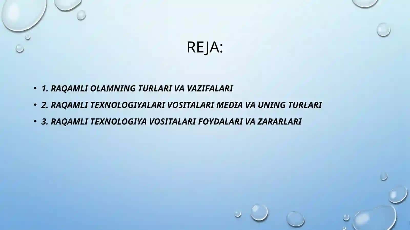 Raqamli olam. Undan to‘g‘ri foydalanish va himoyalanish 2