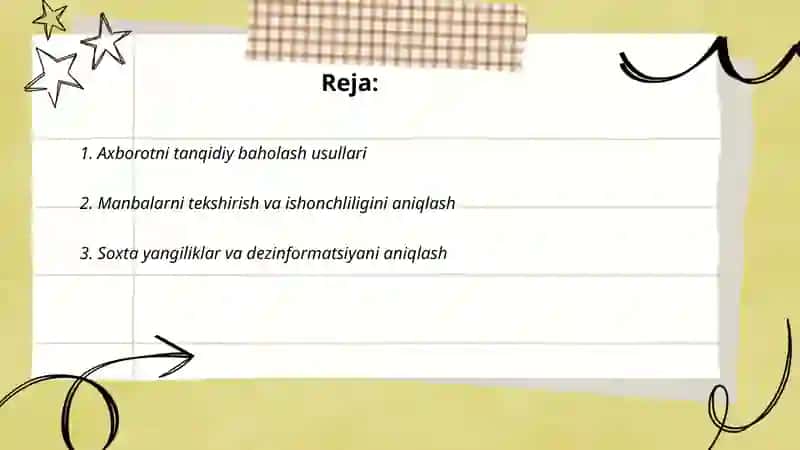 Axborot iste'mol qilish madaniyati 2