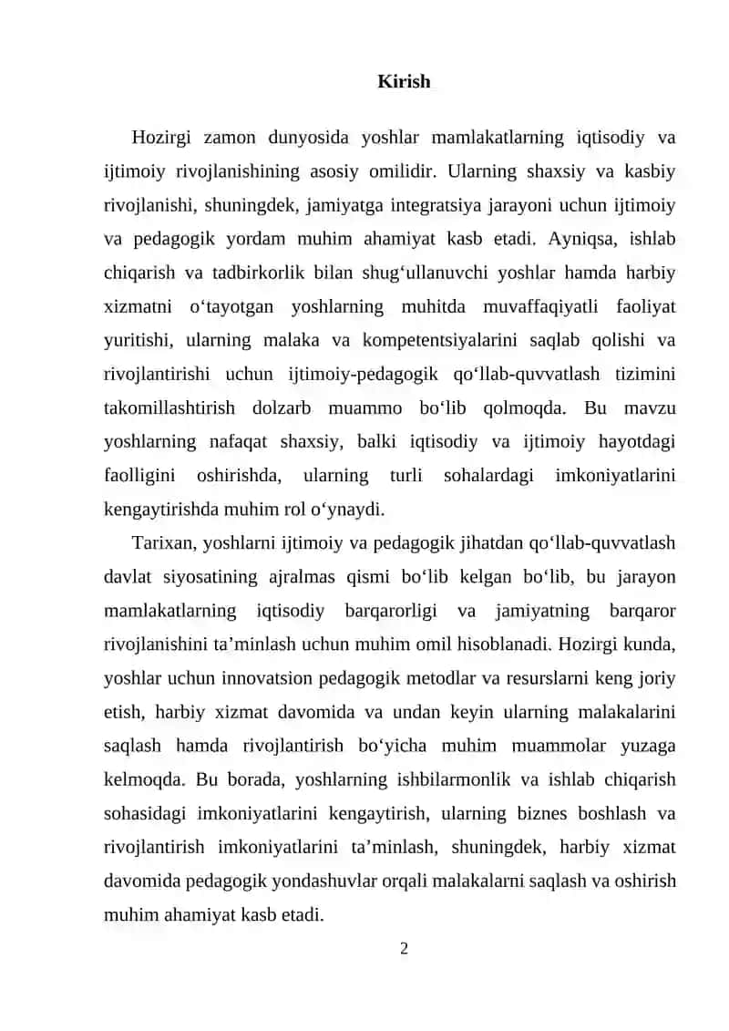 Ijtimoiy-pedagogik qo‘llab-quvvatlash asoslari va tamoyillari 2