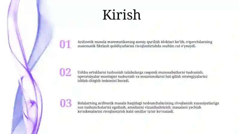 Bolalarning Arifmetik Masalalarni Tushunishining OʻZiga Xos Xususiyatlari 2