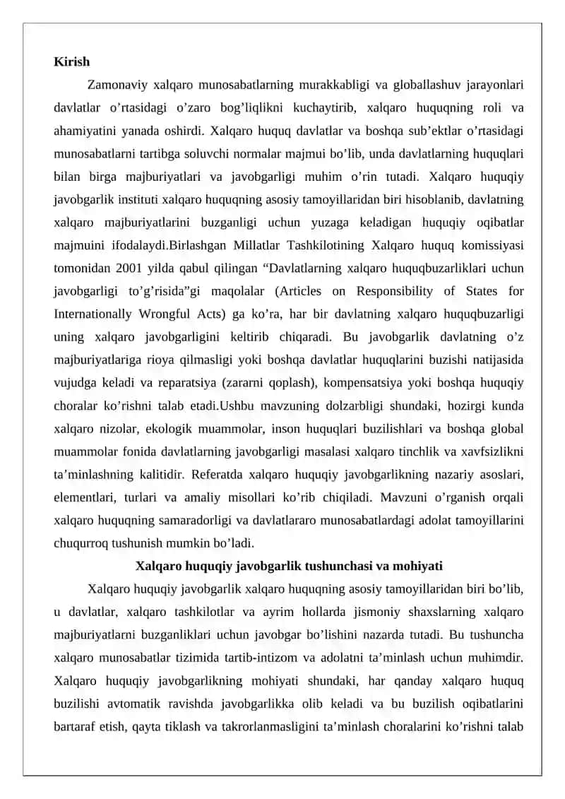 Xalqaro huquqiy javobgarlik 2