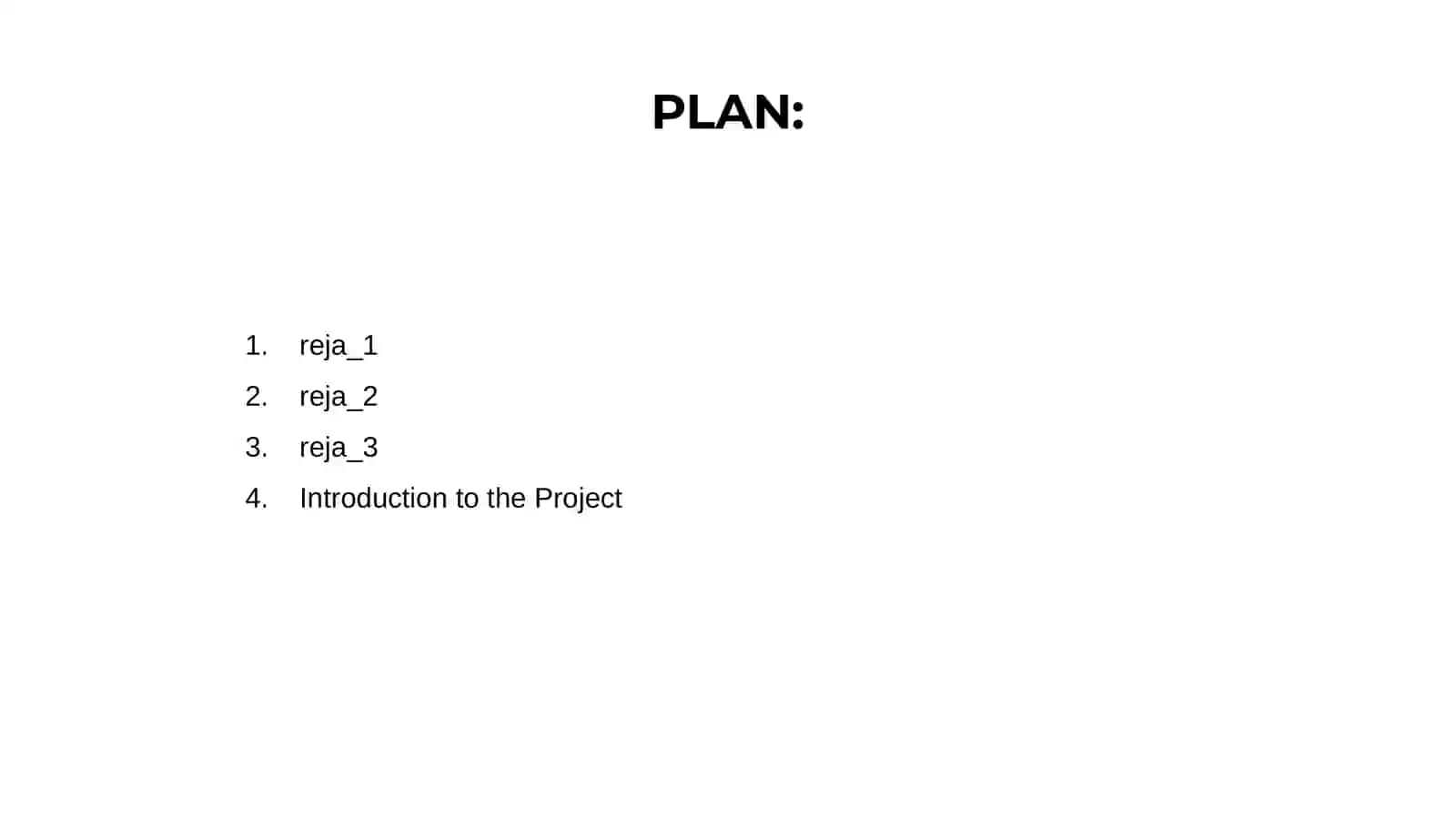 Project Presentation 2
