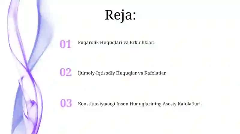 Konstitutsiyaga muhim kafolatlar 2