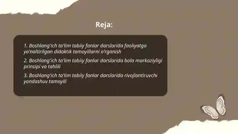 Boshlangʻich taʼlim tabiiy fanlar darslarida oʻqitishning didaktik tamoyillarini oʻrganish va tahlil qilish 2