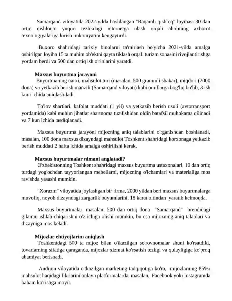 Farg'ona vodiysida to'qimachilik korxonasi 2