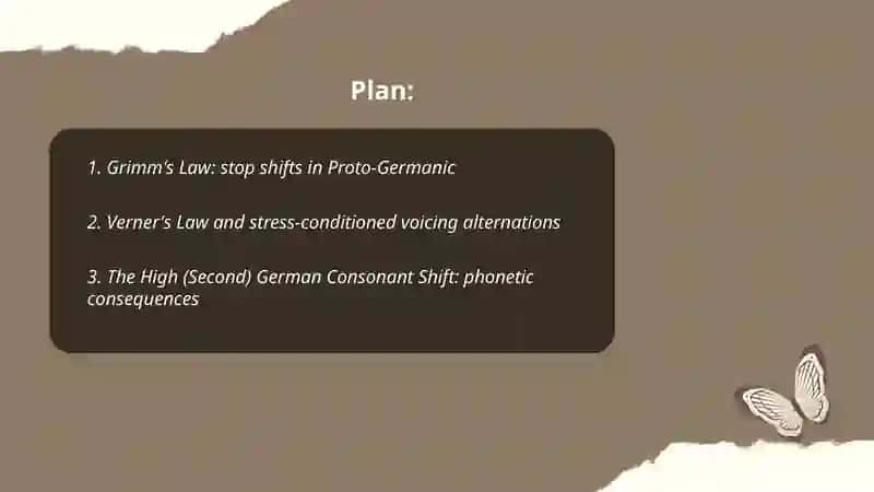 Phonetic peculiarities of Germanic language 2