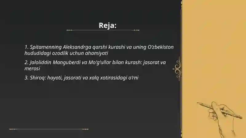 Oʻzbekistonda Mustaqillik gʻoyalarining tarixiy asoslari 2