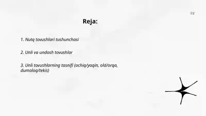 Nutq tovushlari 2