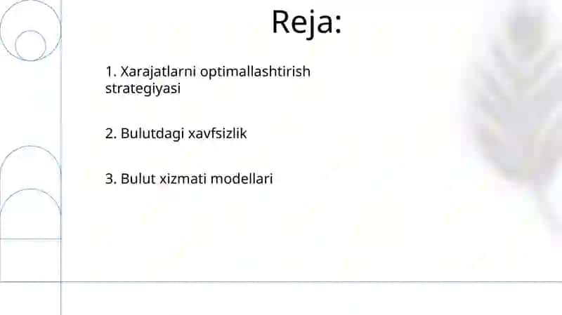 Bulutli texnologiyalar va ular bilan ishlash 2
