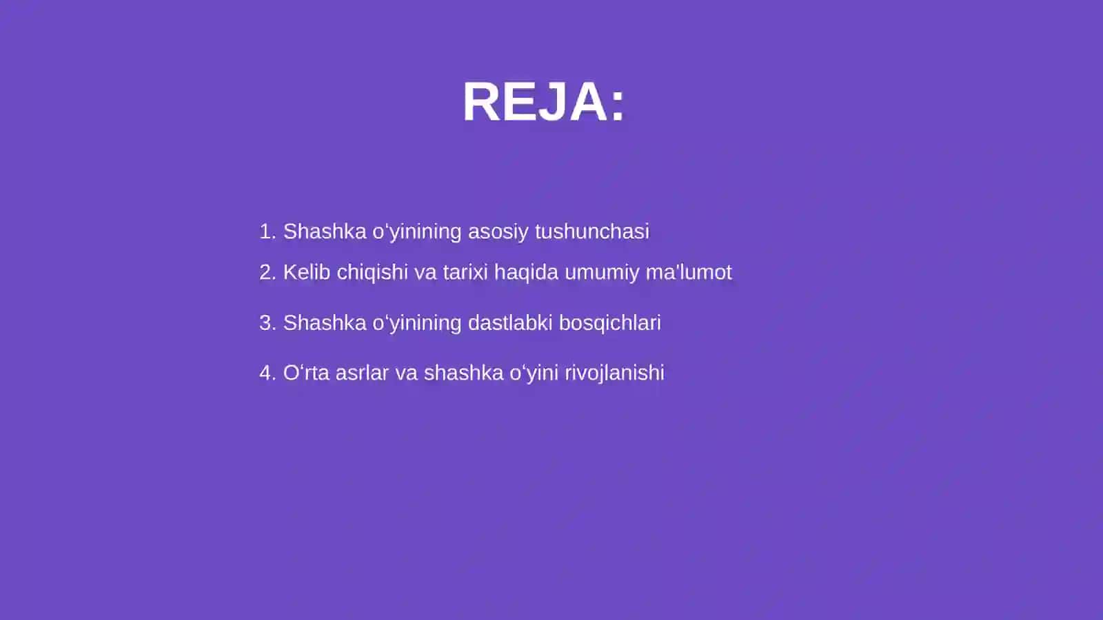 Shashka oʻyinining kelib chiqishi tarixi va rivojlanish bosqichlari 2