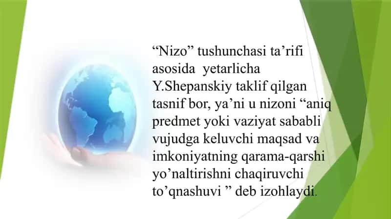 Nizo tushunchasining nazariy tahlili 2