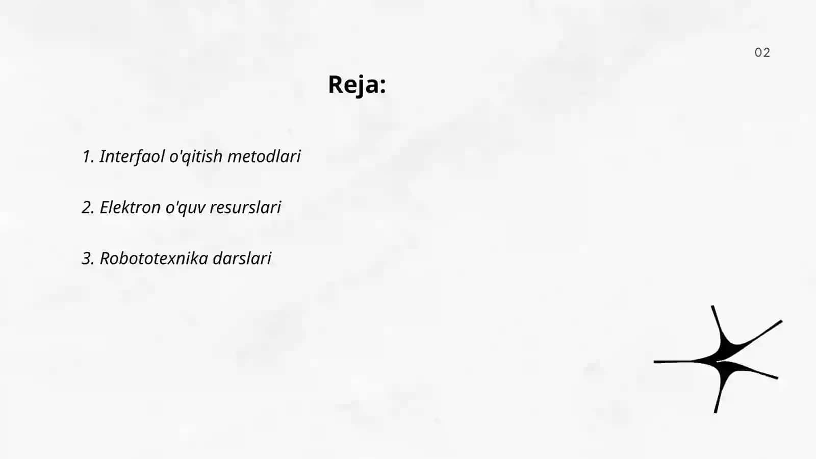 Interfaol o'qitish metodlari 2
