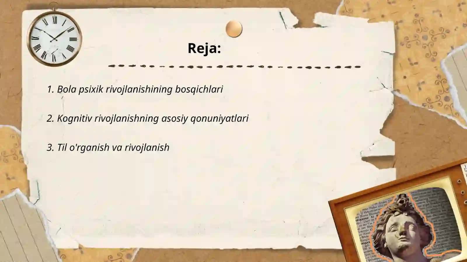 Bola psixik rivojlanishining asosiy qonuniyatlari 2