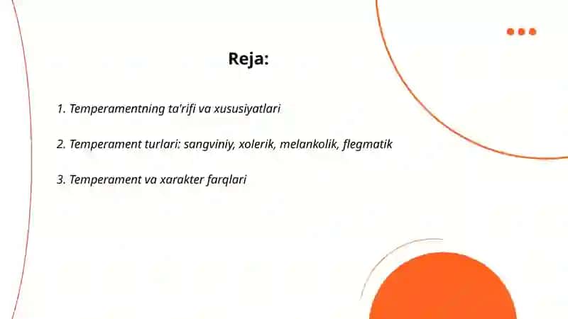 Temperament 2