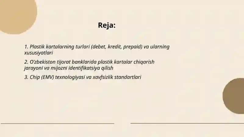 O’zbekiston tijorat banklarida plastik kartalar 2