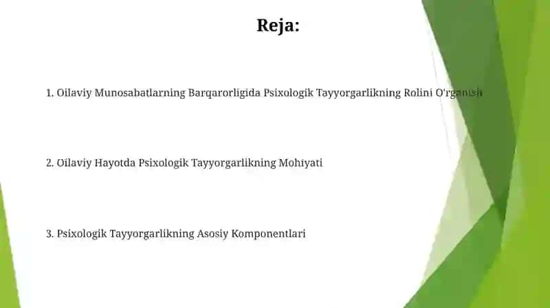 Psixologik Tayyorgarlikning Rolini O'rganish 2