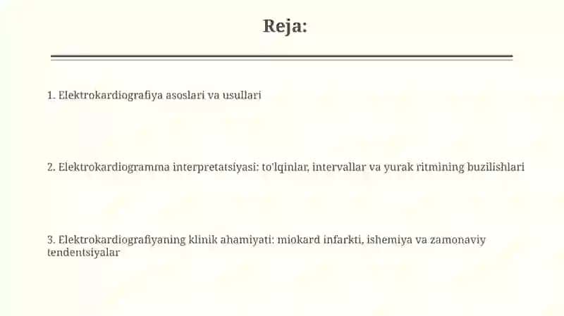 Elektrokardiografiya 2