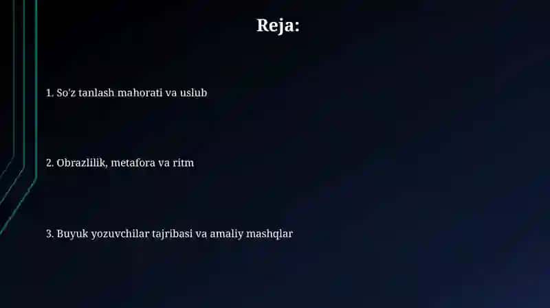 So'zustalarining so'z qo'llash mahorati 2