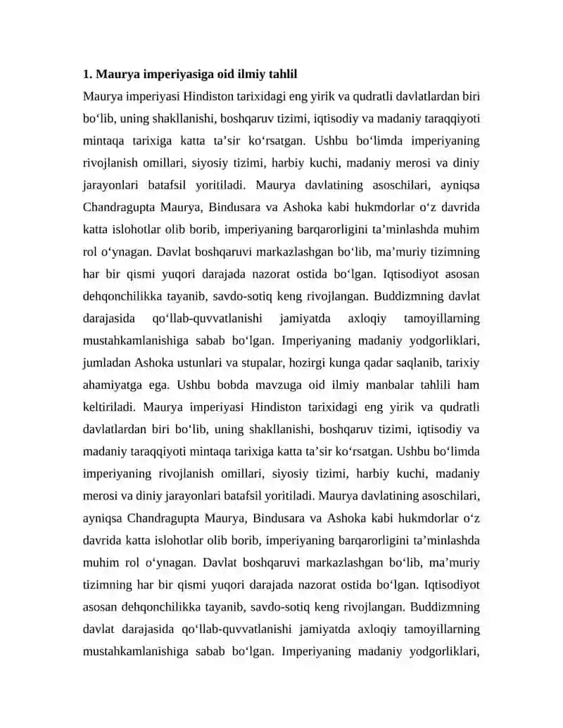Maurya Imperiyasi 2