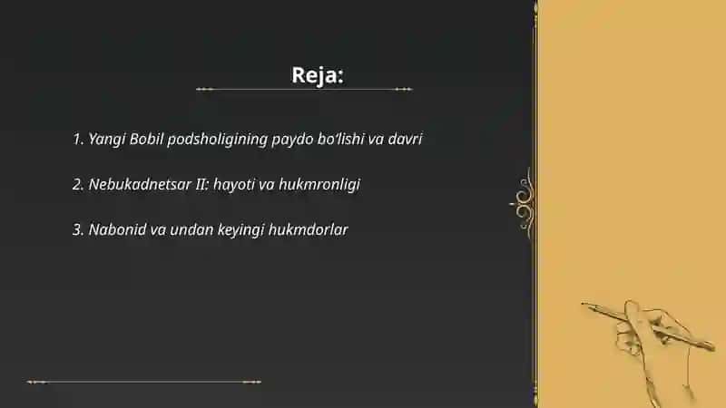 Yangi Bobil podsholigi 2