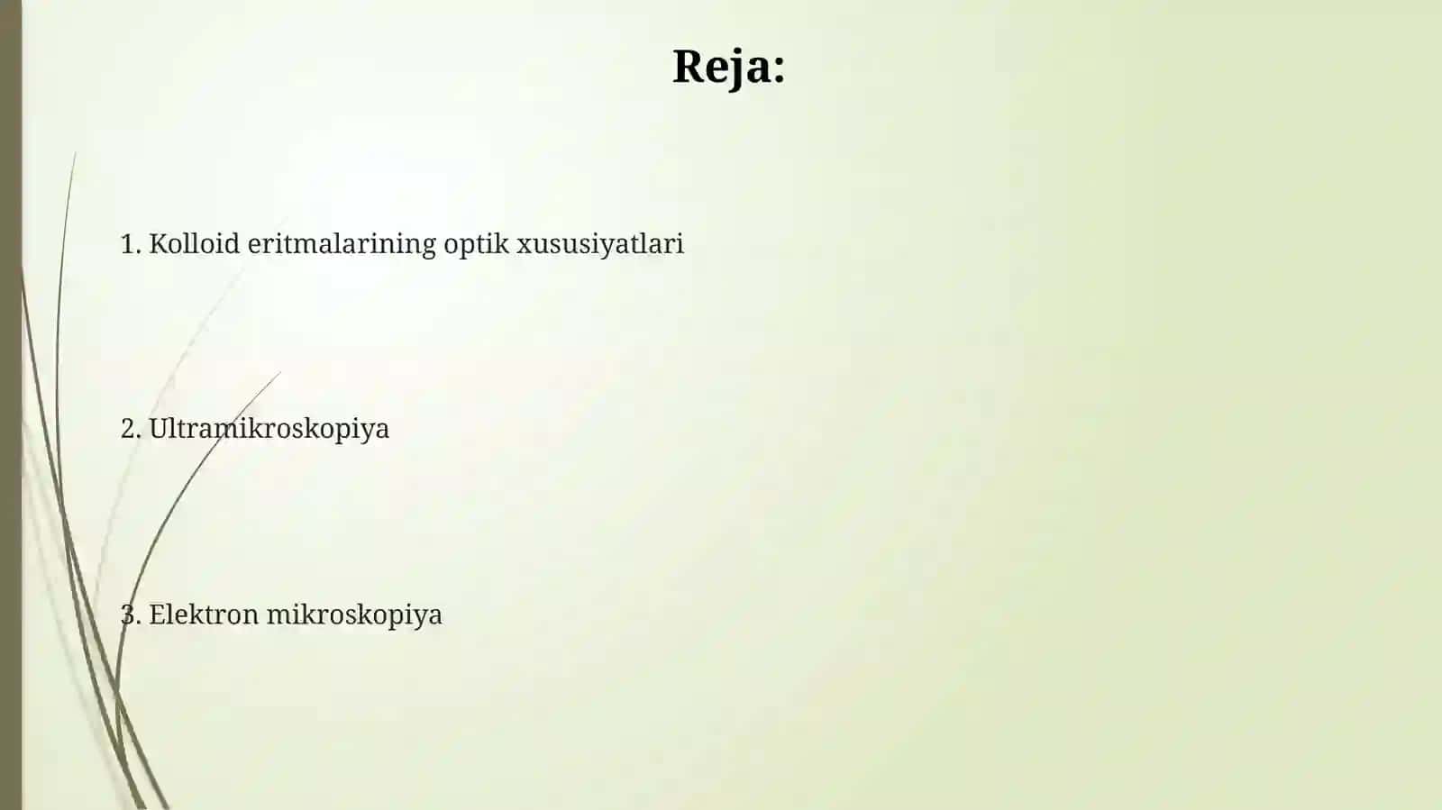 Kalloideritmalarning optik xususiyatlari 2