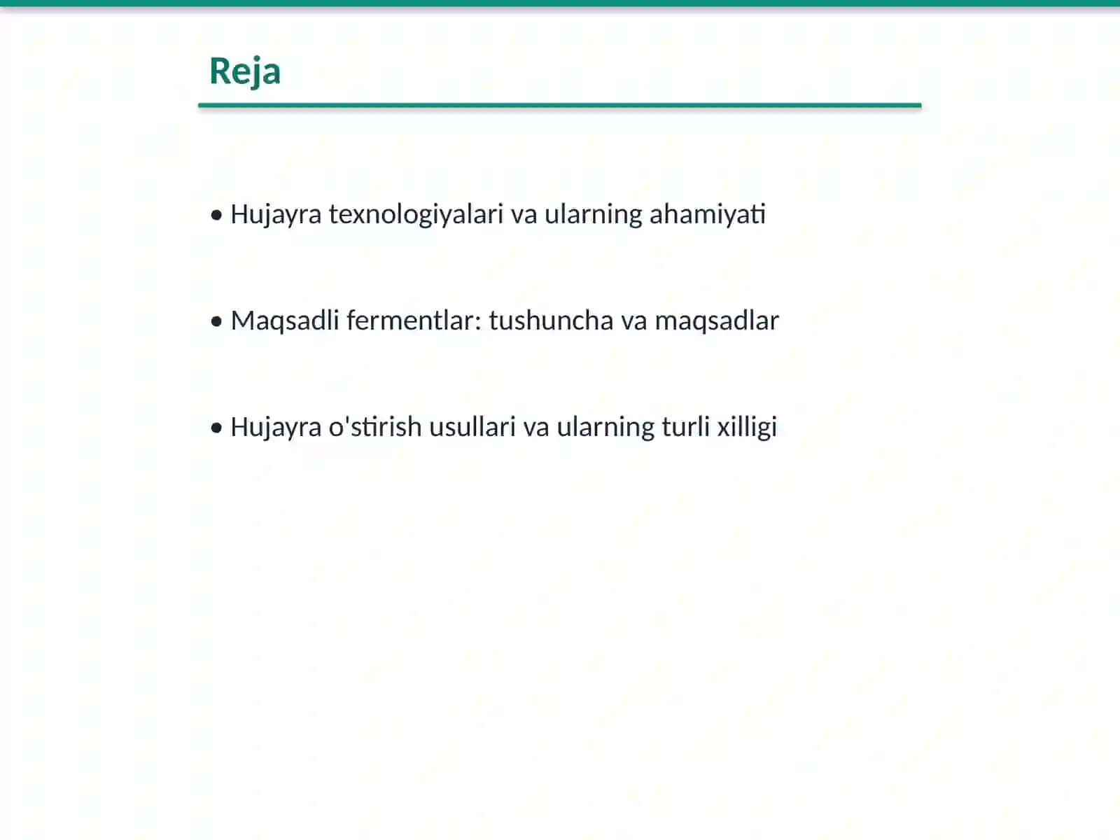 maqsadli fermentlarni ishlab chiqiw un hujayralarni ostrish 2