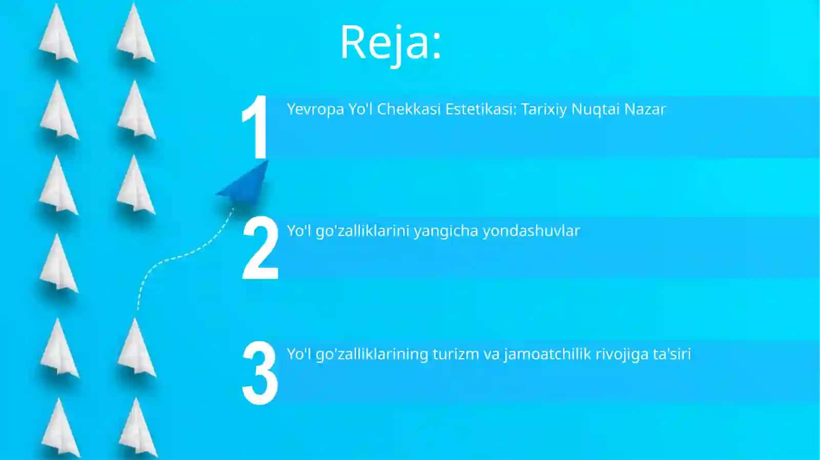 Yevropa davlatlarining avtomobil yo‘llarini obodonlashtirish bo‘yicha tajribalari 2