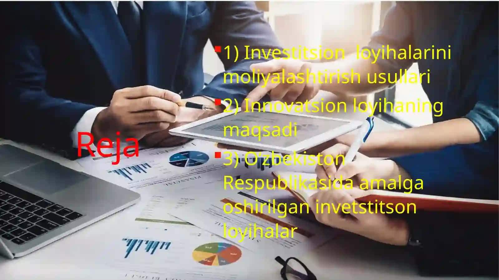Investitsiondasturlarni moliyalashtirish 2