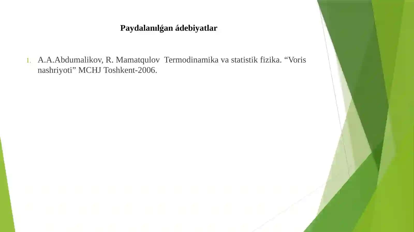Ajiniyazatindag’i NMPI 2