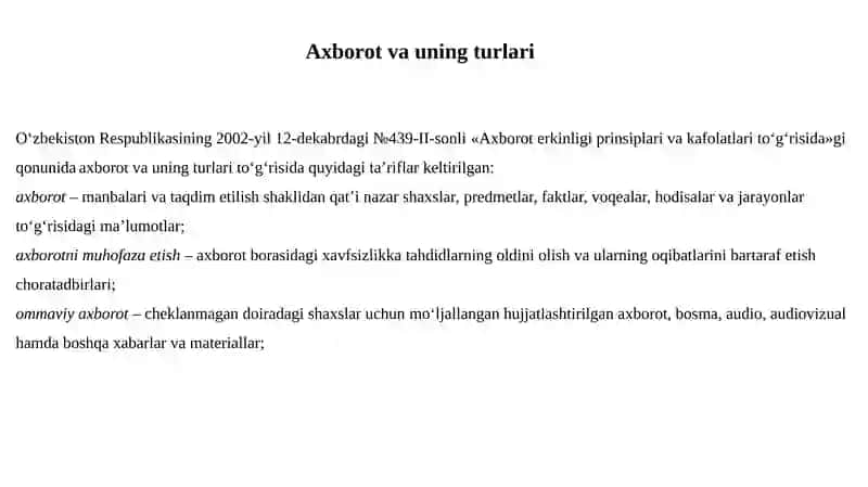 Axborotxavfsizligiasoslari 2