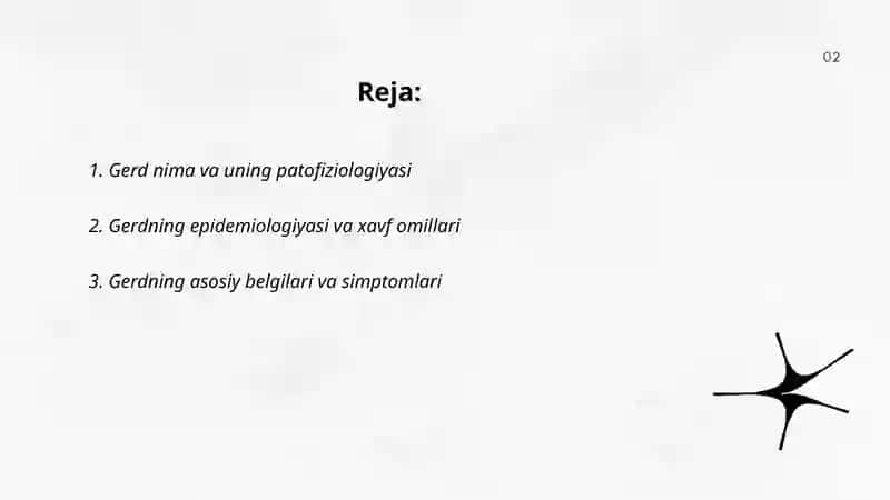 Gerd kasalligi va uni davolanishi 2