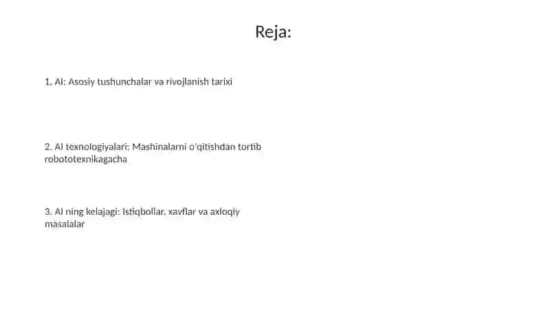 AI haqida 2