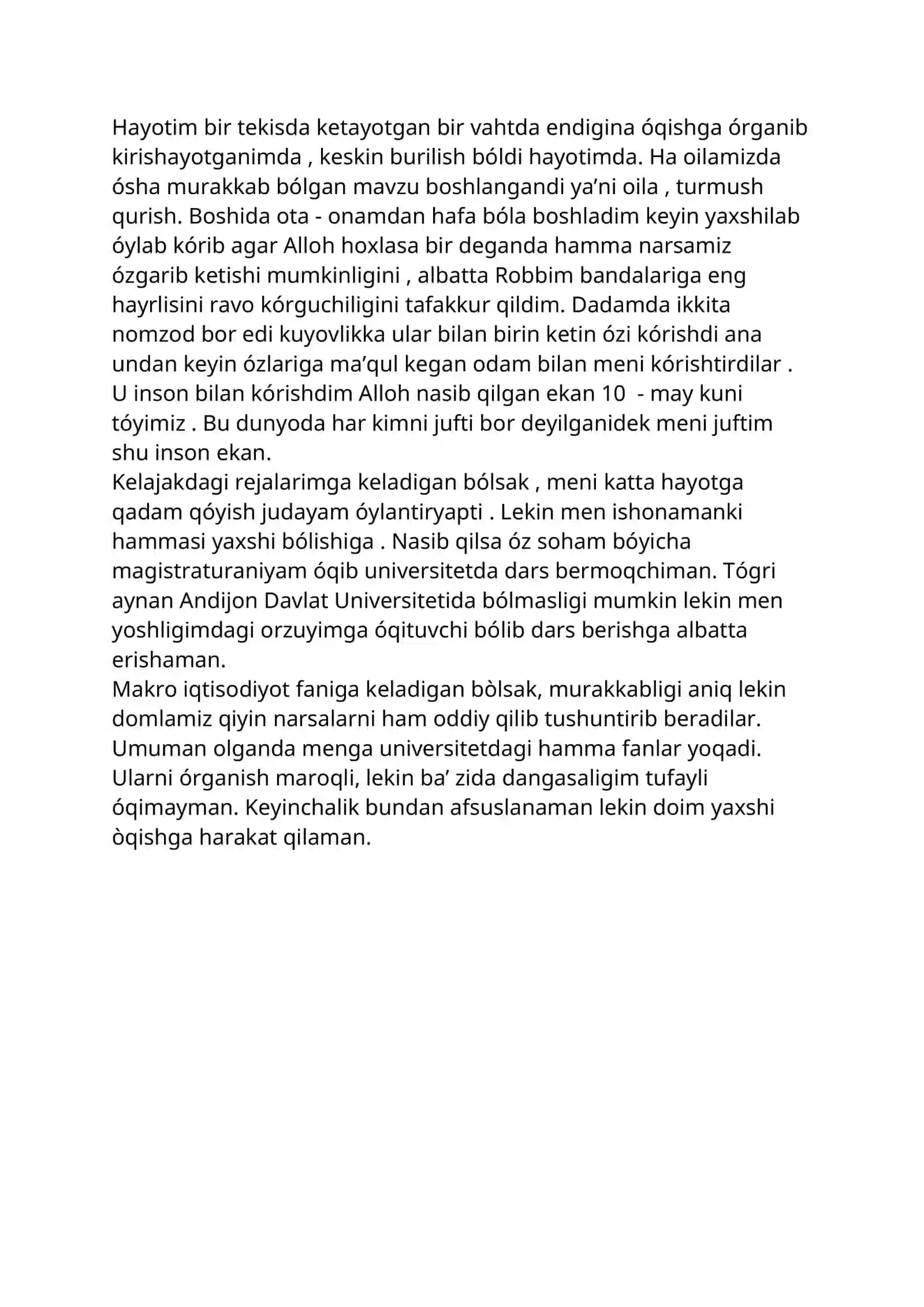 Inson resurslarini boshqarish yónalishini tanlashim sabablari 2