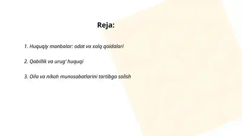 Hududidagi qadimgi davlatlar huquqining asosiy belgilari 2