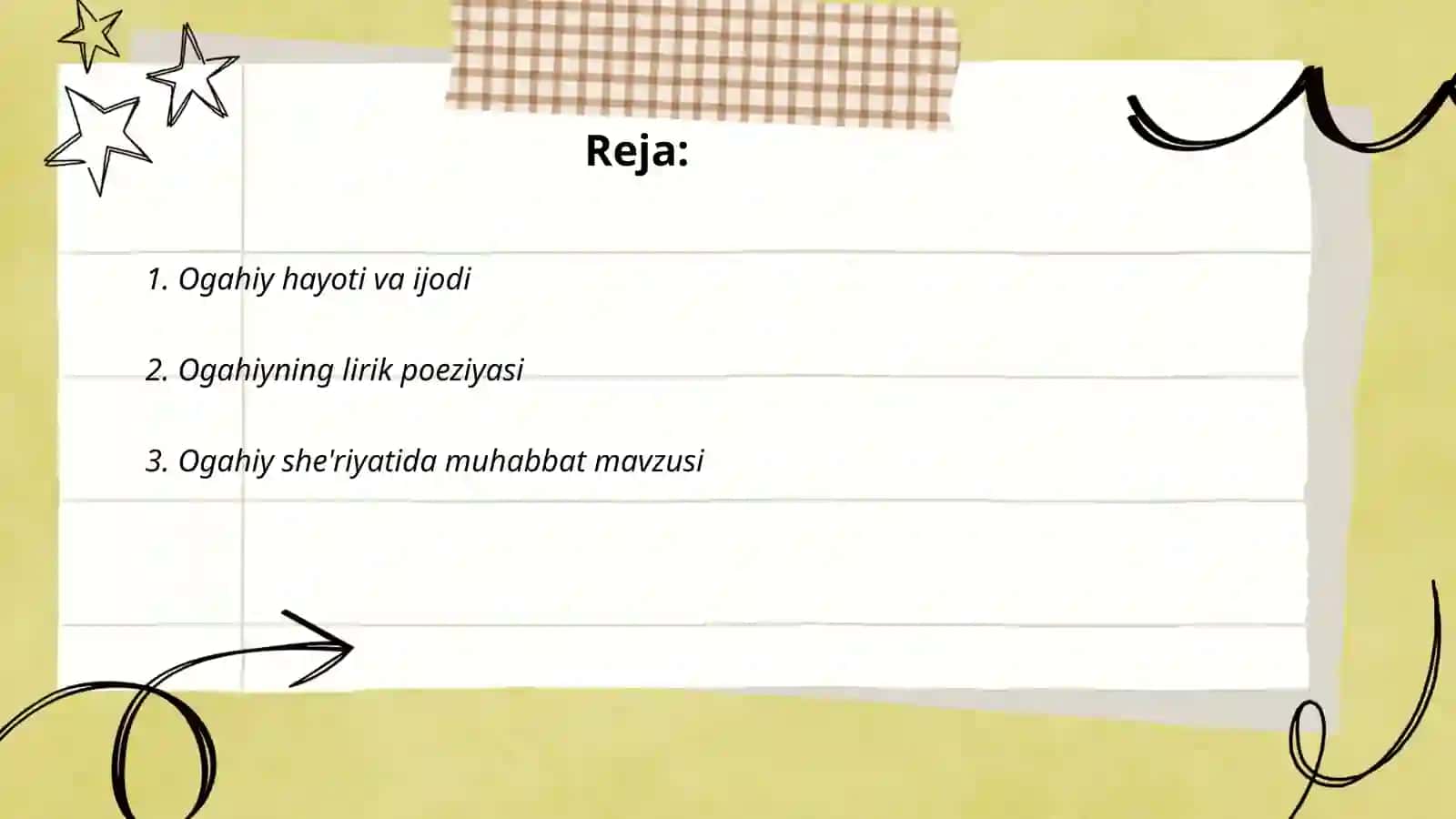 Ogahiy Lirikasi 2