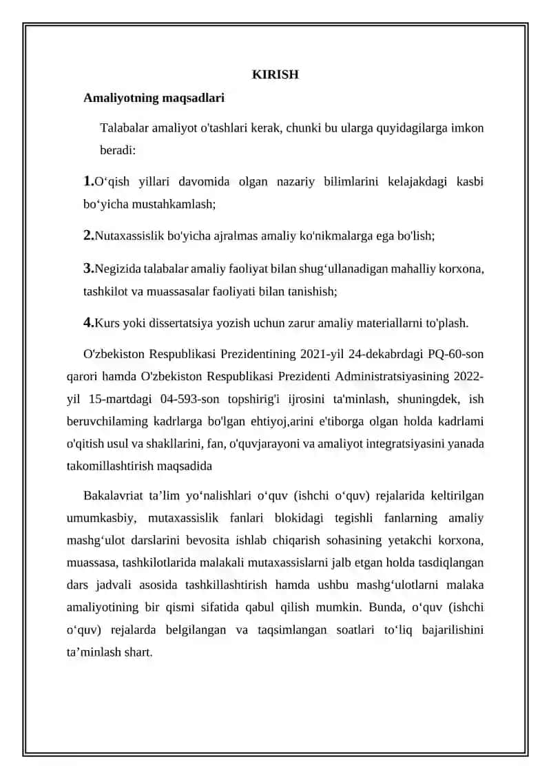 Axborot tizimlari va texnalogiyalari yo’nalishi 2