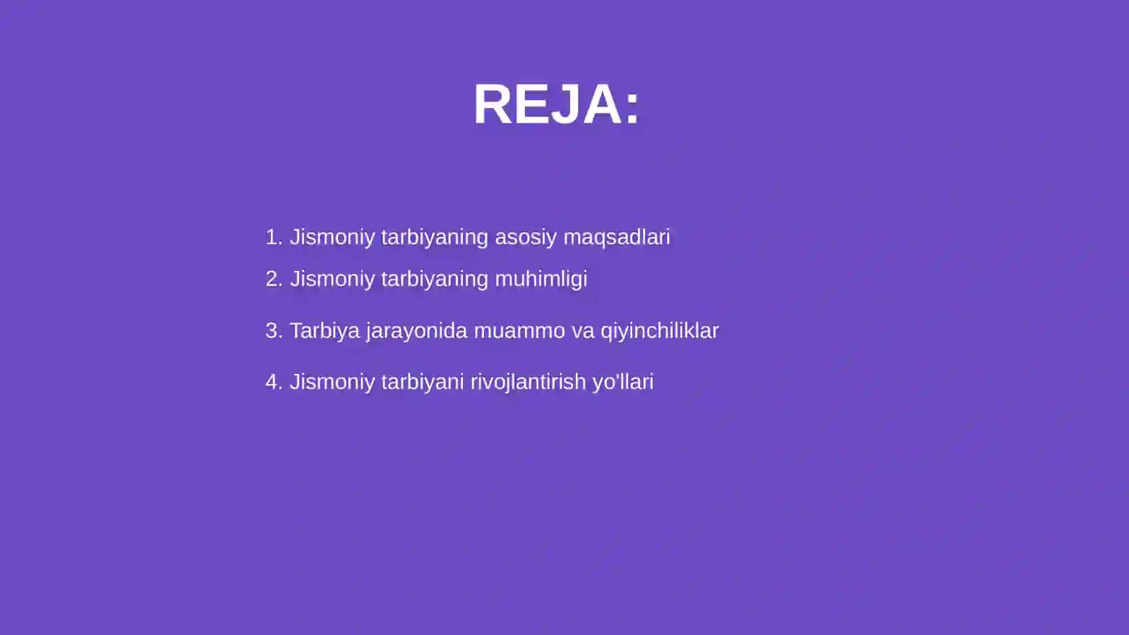 Jismoniy tarbiyaning umumiy masalalari 2