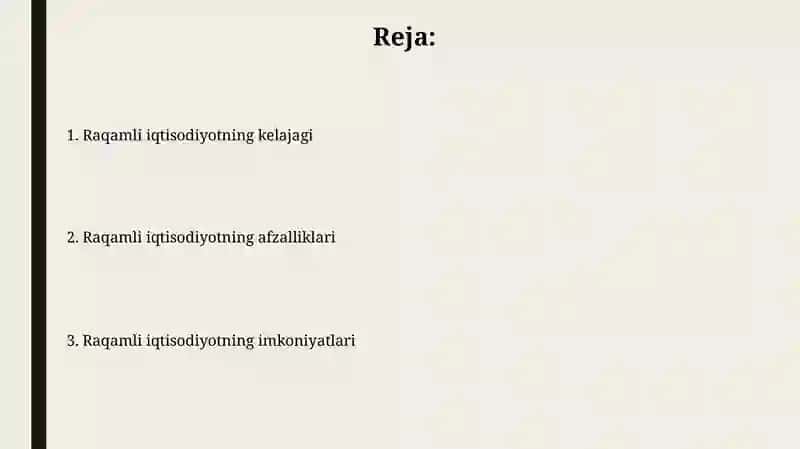 Raqamli iqtisodiyotning afzalliklari 2