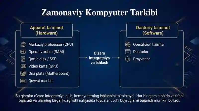 Zamonaviy Kompyuter va arxitekturasi 2