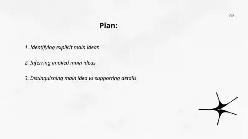 Reading for main ideas 2