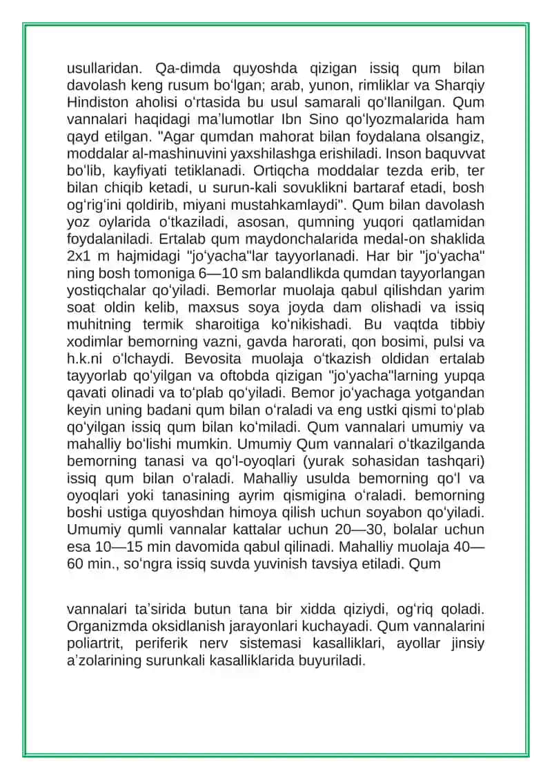 Qum-terapiya bolalar bilan ishlash usuli sifatida (Referat, Mustaqil ish) 2
